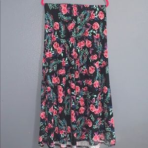 EUC FLORAL MAXI